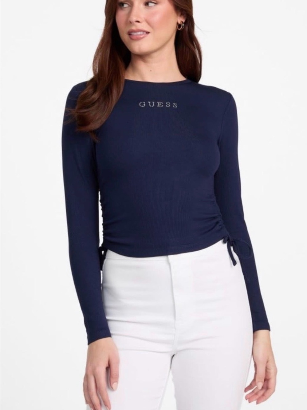Guess Women's Mardy Logo Top